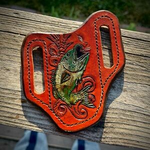 Custom Knife Bass Sheath